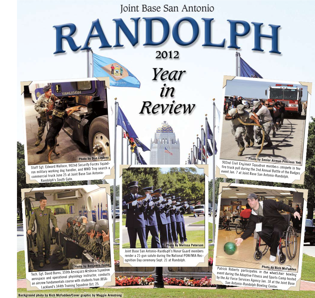 902Nd Civil Engineer Squadron Members Compete in the Fire Truck