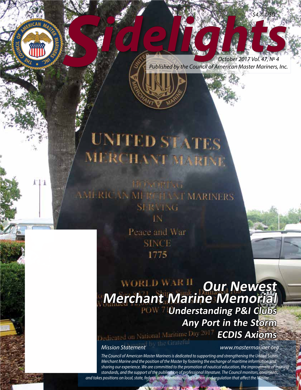 Our Newest Merchant Marine Memorial