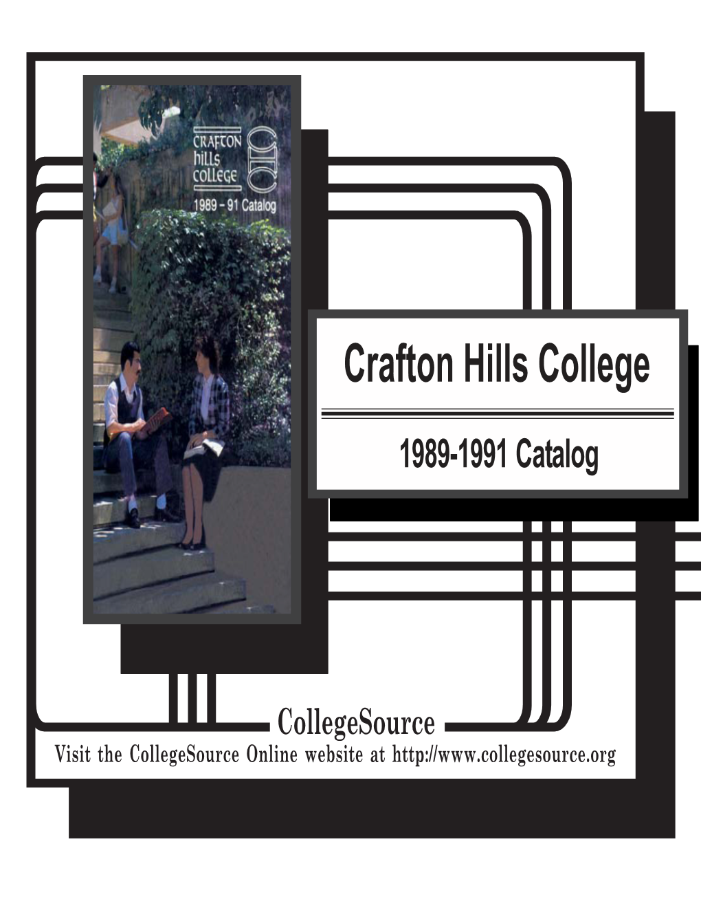 1989-1991 Crafton Hills Catalog