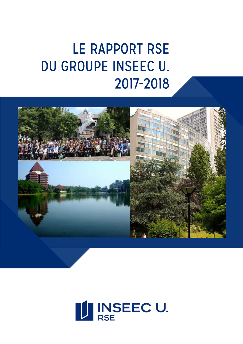 Le Rapport Rse Du Groupe Inseec U. 2017-2018