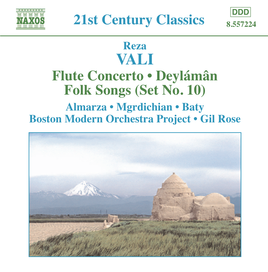 Flute Concerto • Deylámân Folk Songs