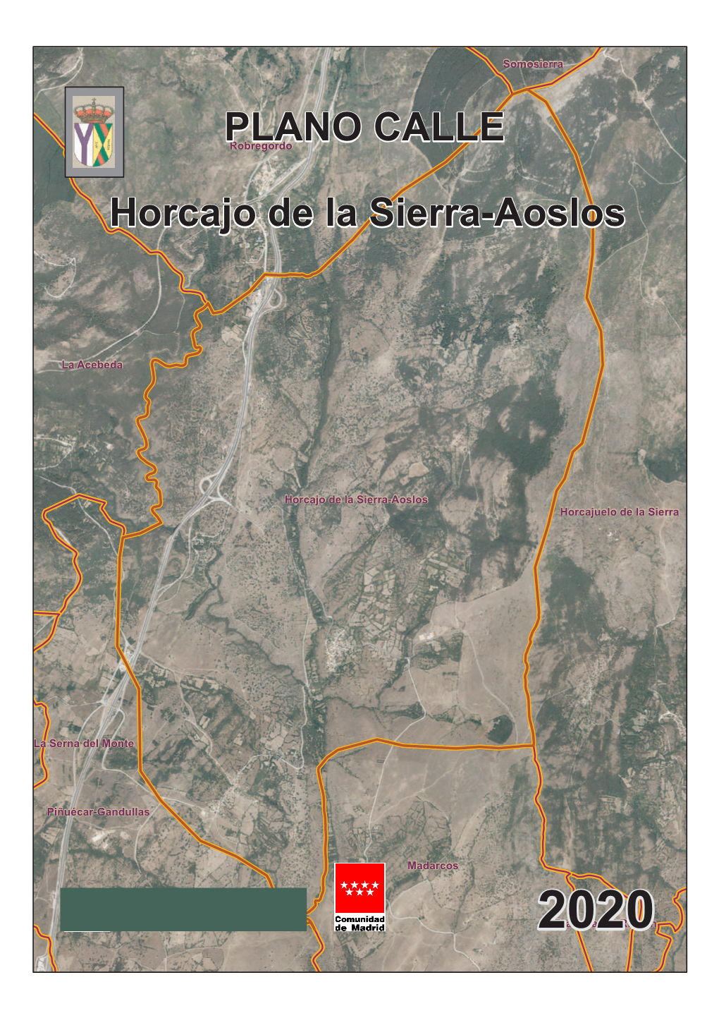 PLANO CALLE Horcajo De La Sierra-Aoslos