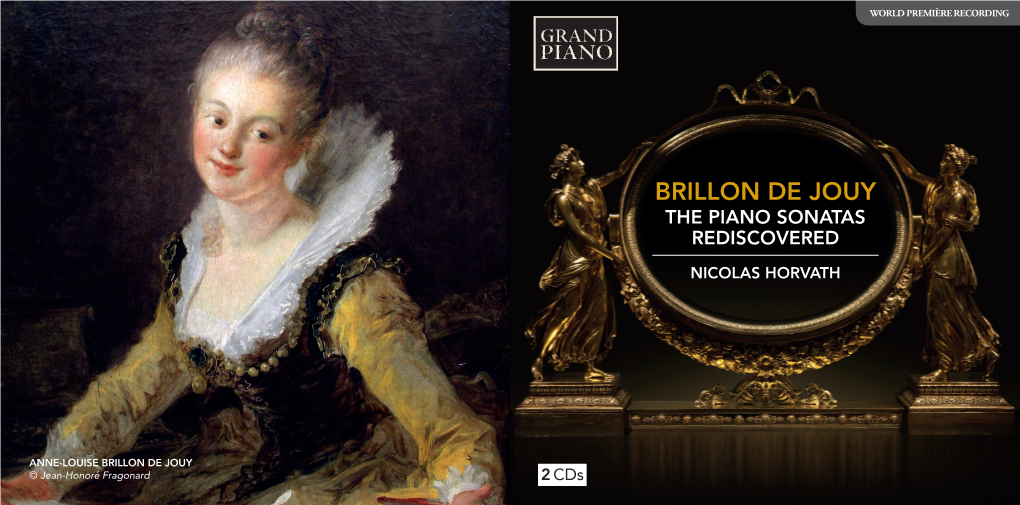 Brillon De Jouy the Piano Sonatas Rediscovered