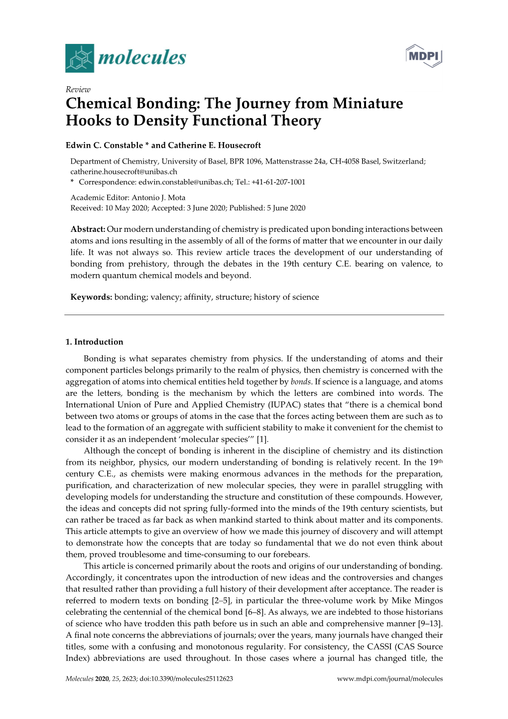 Chemical Bonding: the Journey from Miniature Hooks to Density Functional Theory