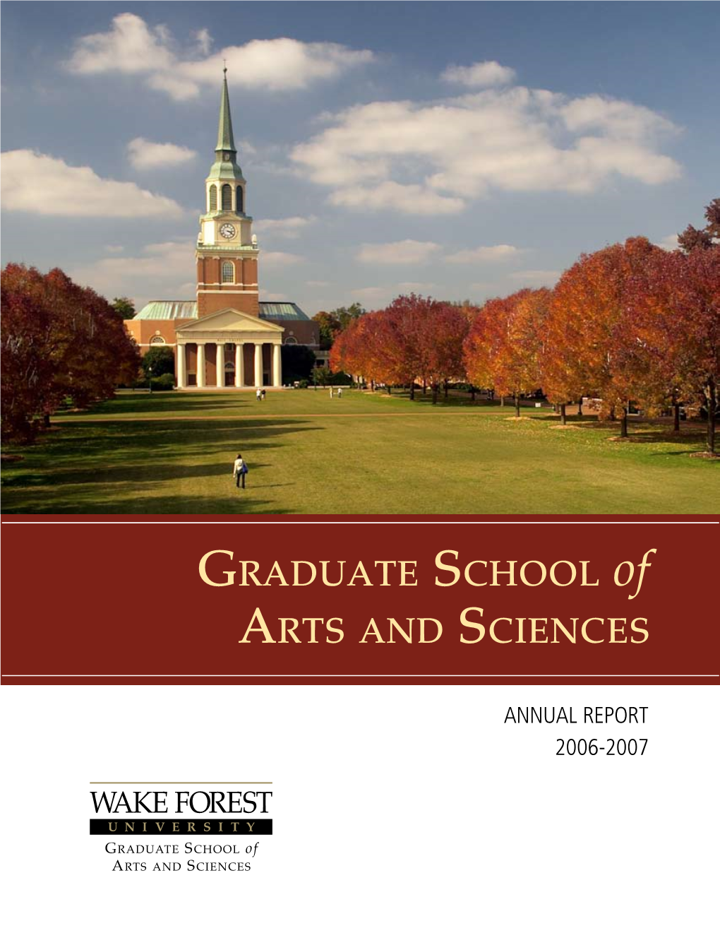 Graduate School of Arts and Sciences