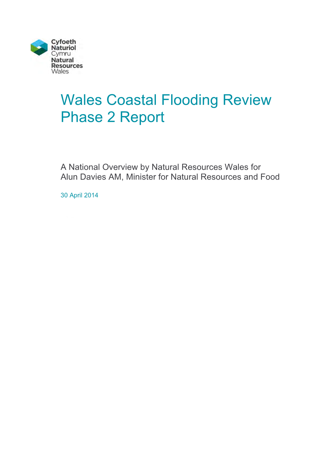 Wales Coastal Flooding Review Phase 2 Report