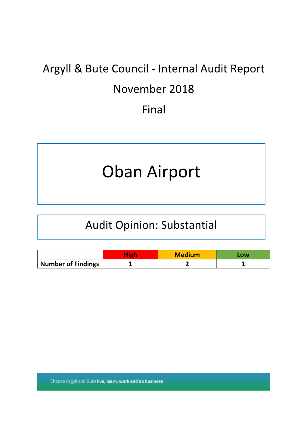 Oban Airport