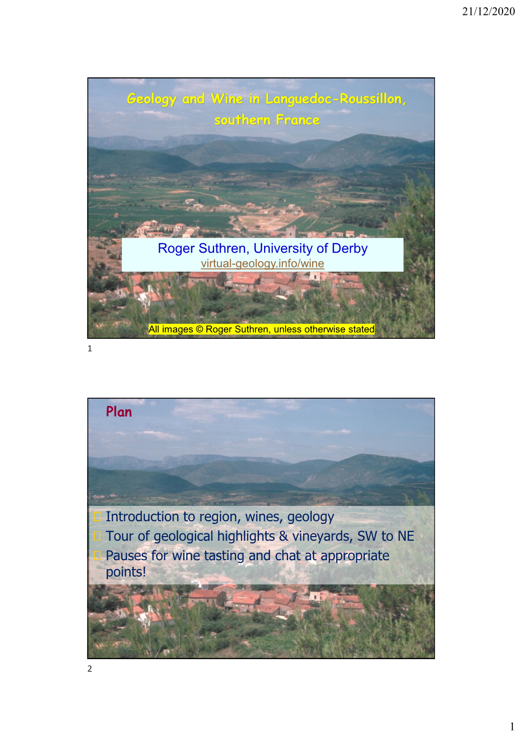 Geology and Wine in Southern France