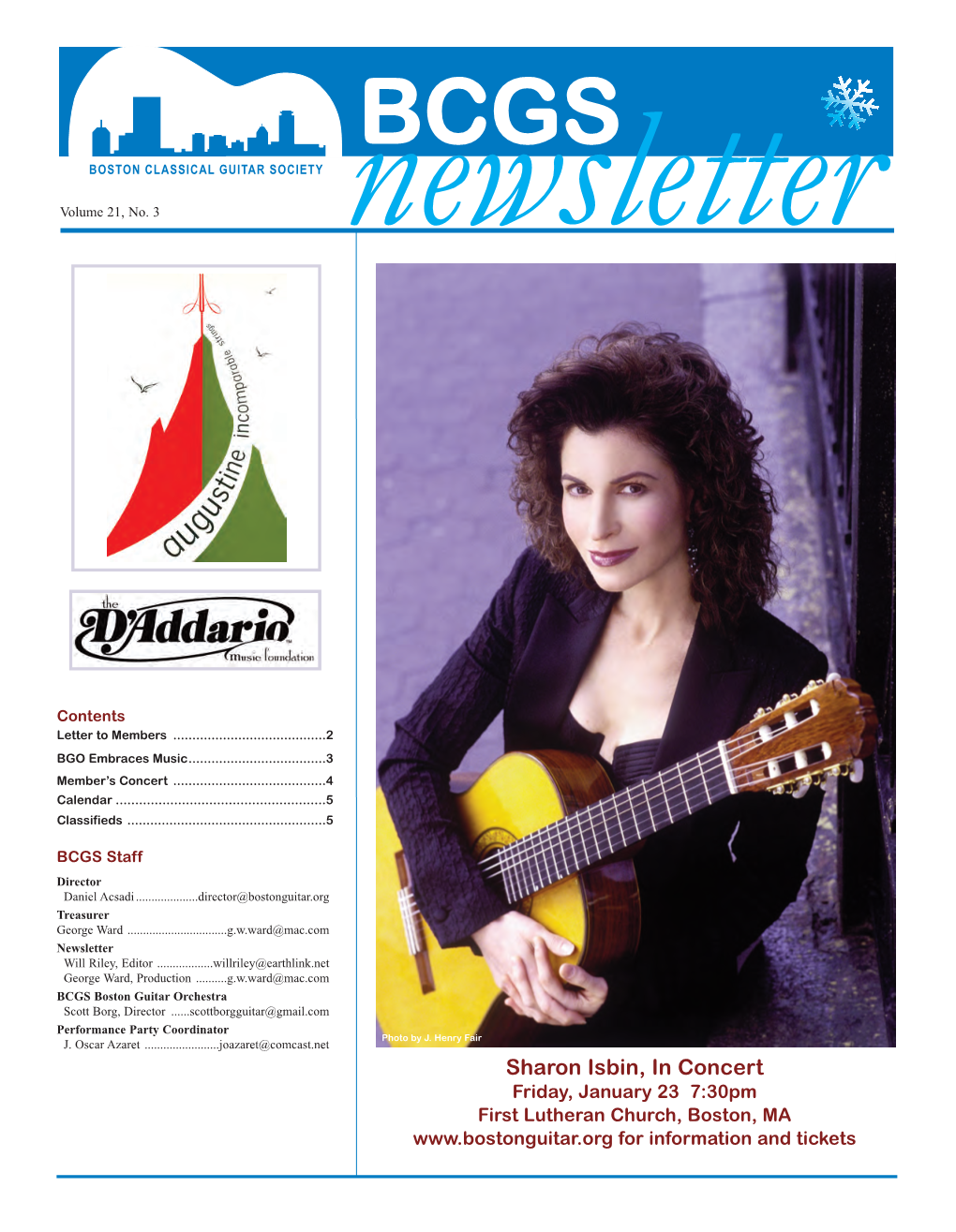 Sharon Isbin, in Concert