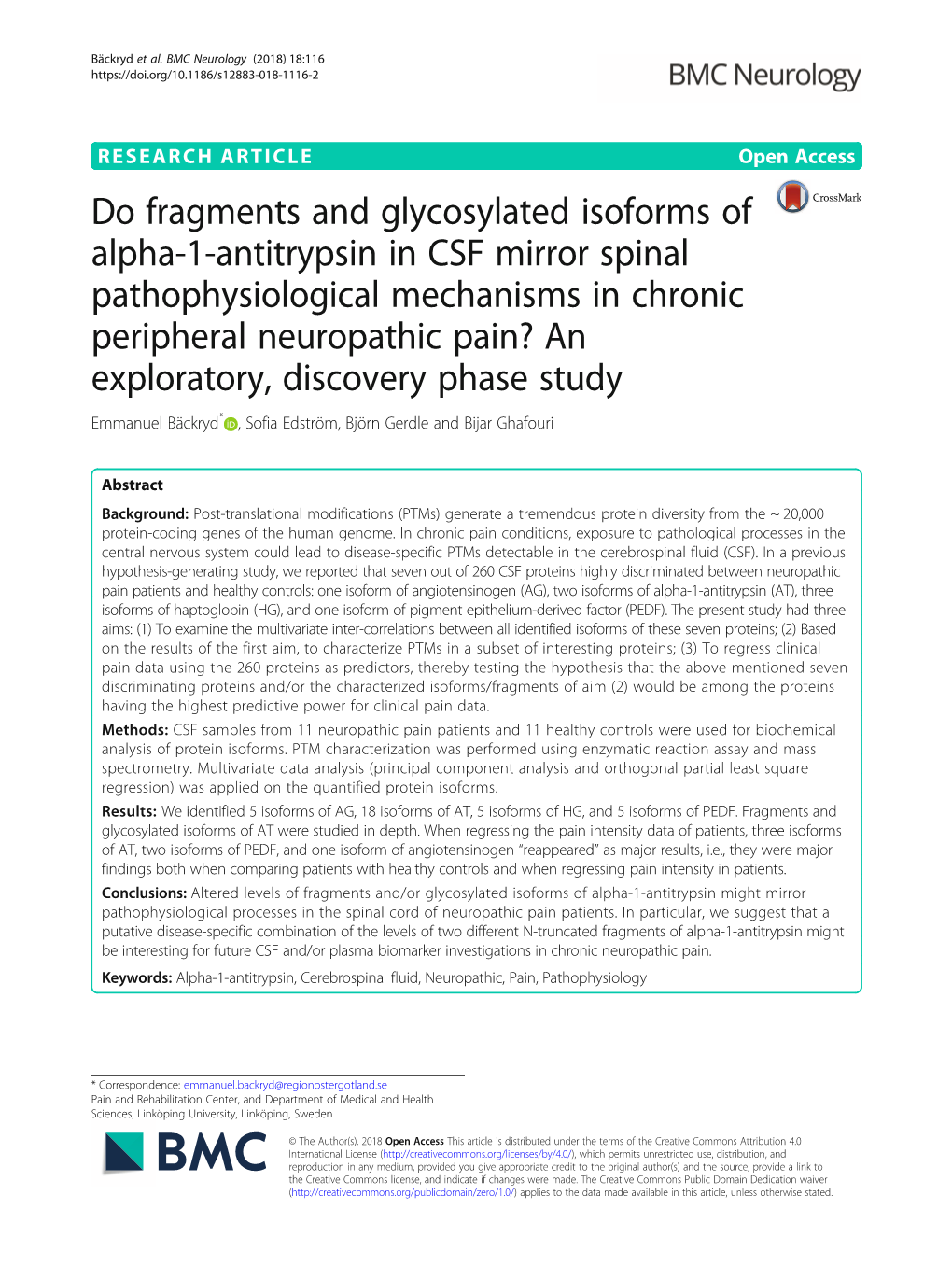 Do Fragments and Glycosylated Isoforms of Alpha