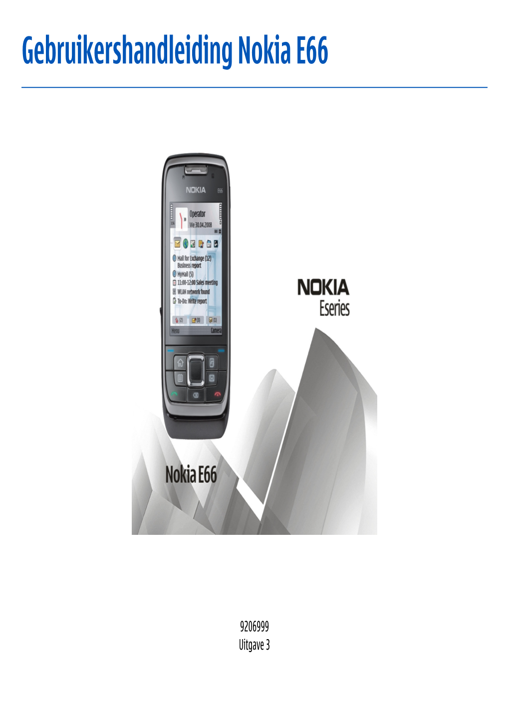 Gebruikershandleiding Nokia E66