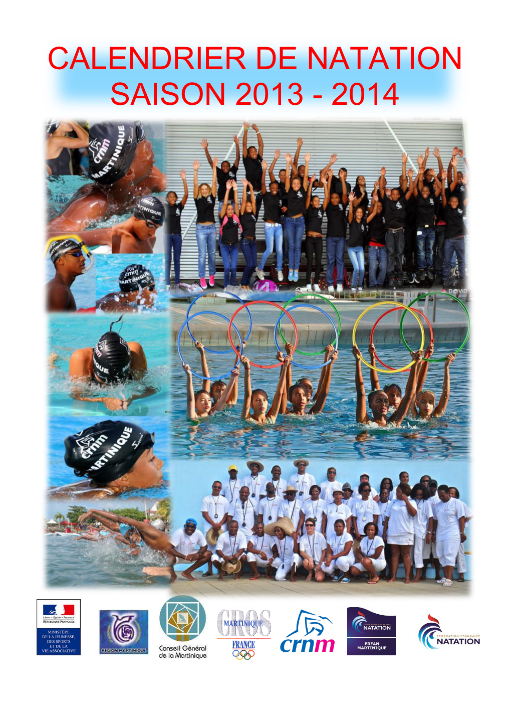 Calendrier De Natation Saison 2013