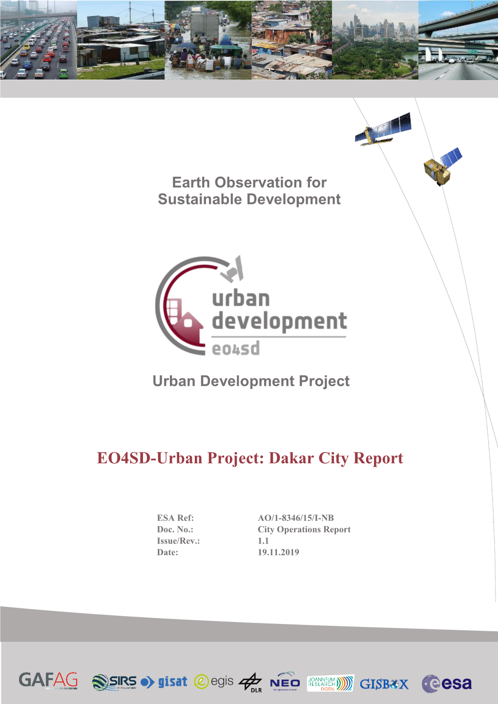 EO4SD-Urban Dakar Operations Report