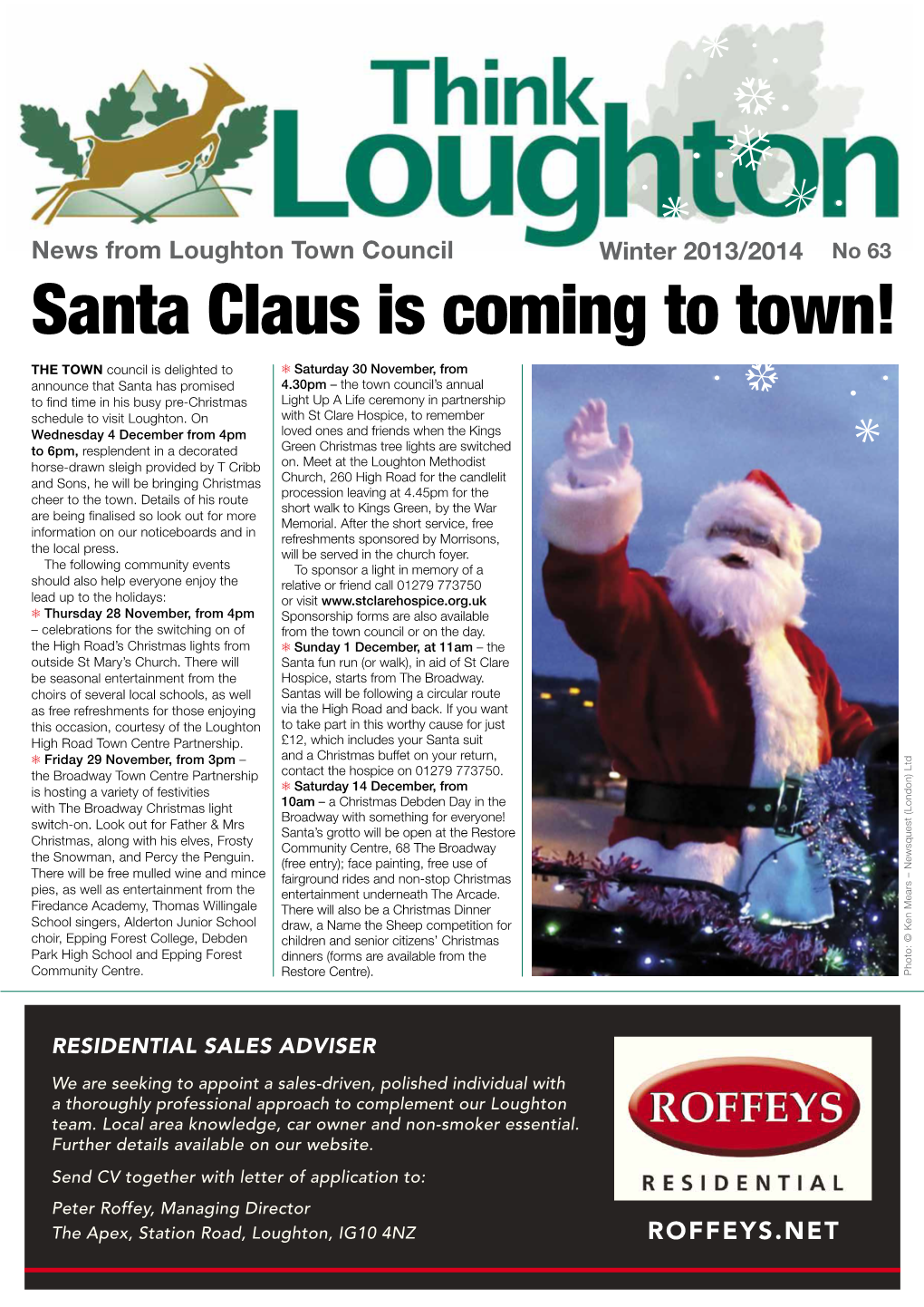Santa Claus Is Coming to Town!