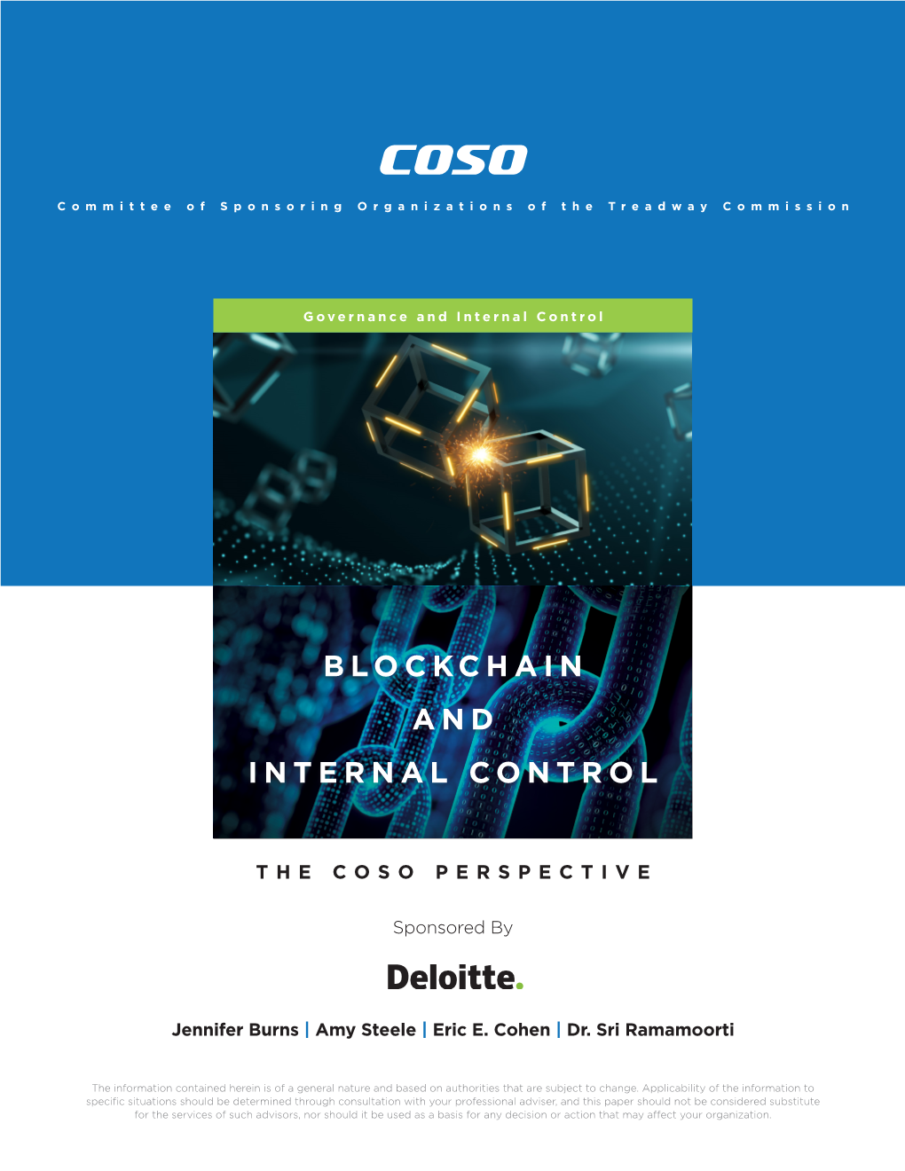 Blockchain and Internal Control: the COSO Perspective | I