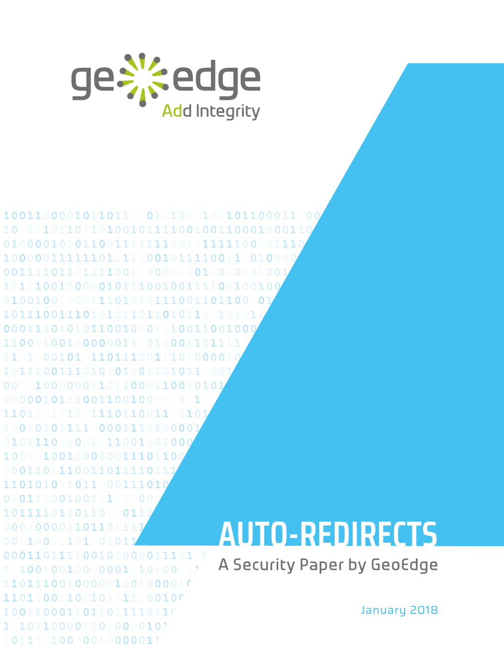 AUTO-REDIRECTS a Security Paper by Geoedge