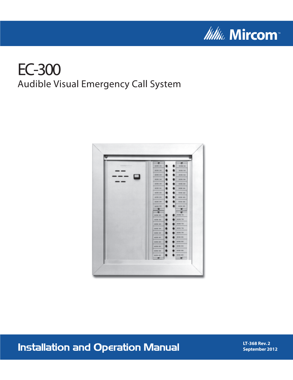 EC-300 Audible Visual Emergency Call System