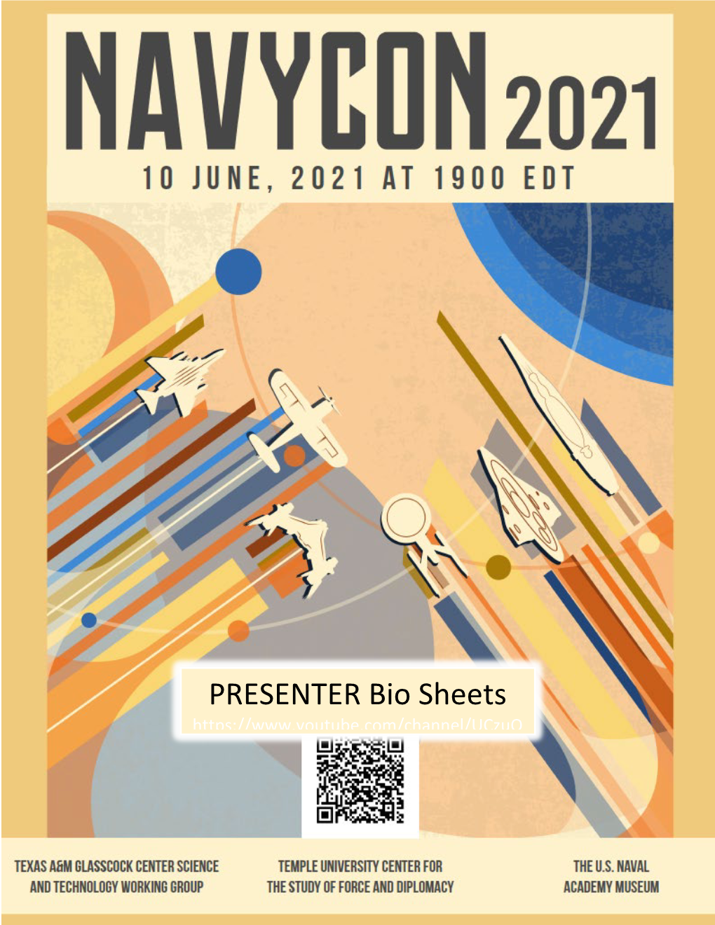 Navycon PRESENTER Bio Sheets