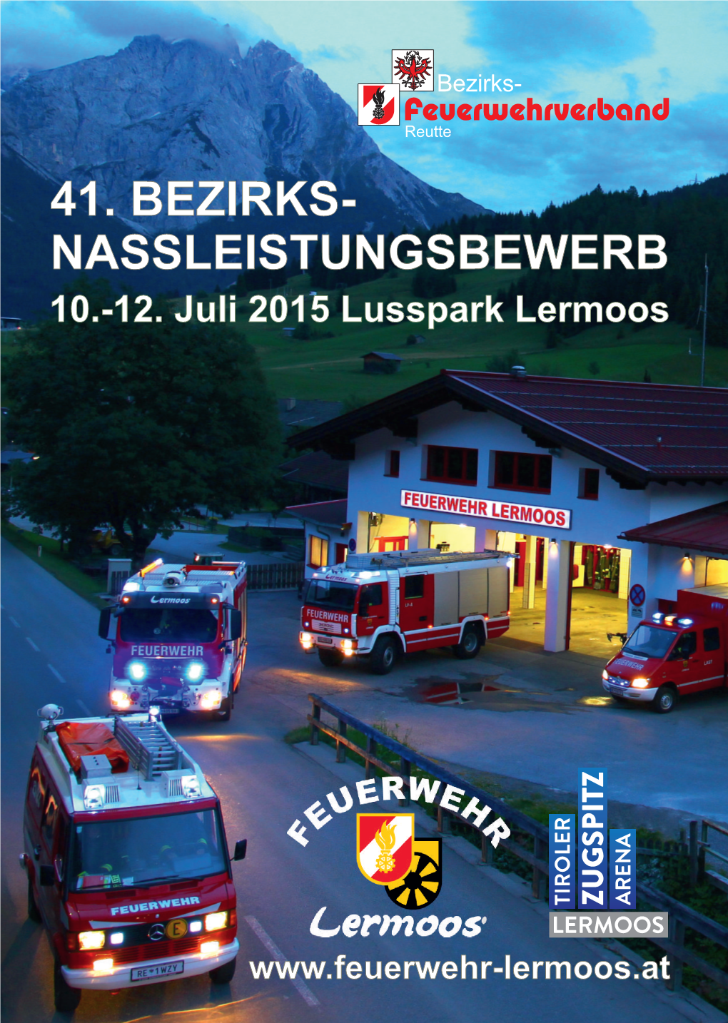 Ergebnisliste Nassbewerb Lermoos – 2015