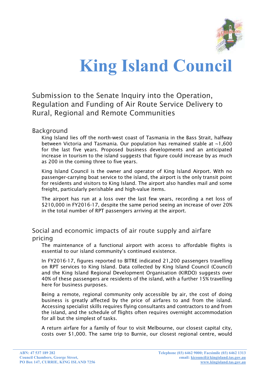 King Island Council