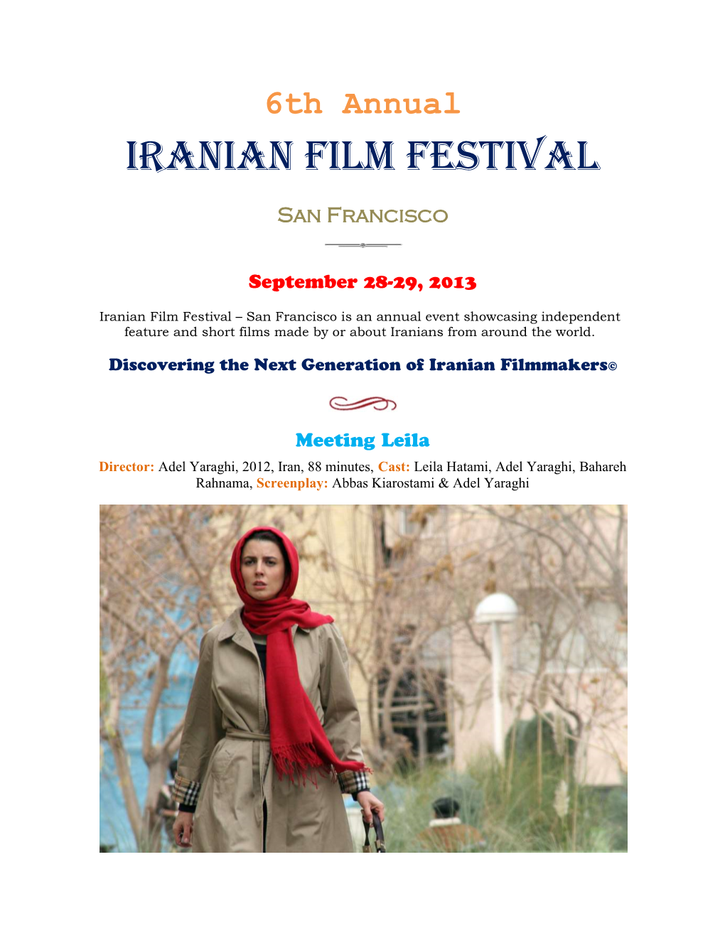 Film Festival 2013