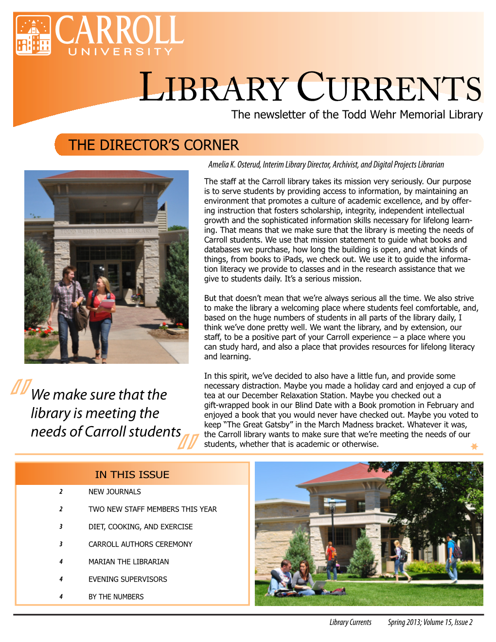 Library Currents