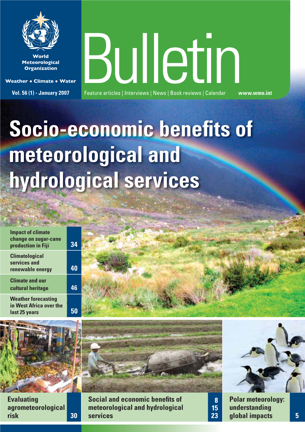 Socio-Economic Benefits of Meteorological and Hydrological