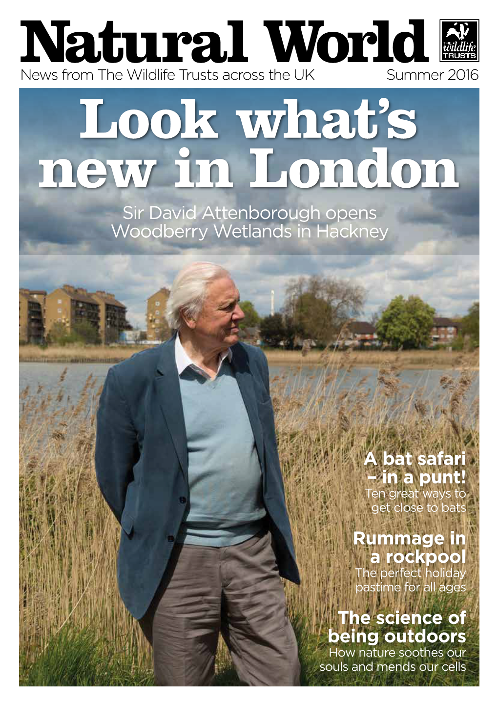 Sir David Attenborough Opens Woodberry Wetlands in Hackney A
