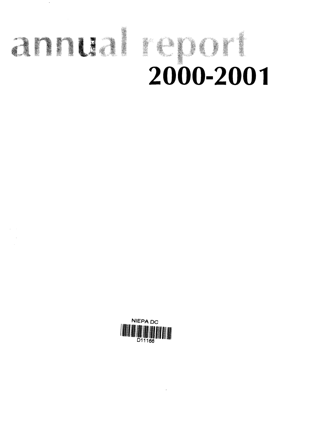 Annual Report2000-01 MHRD D11166.Pdf