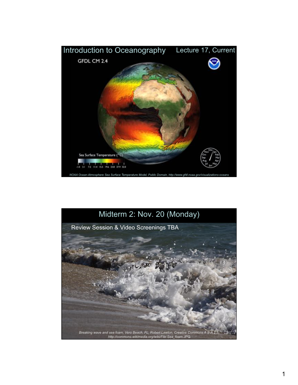 Introduction to Oceanography Midterm 2