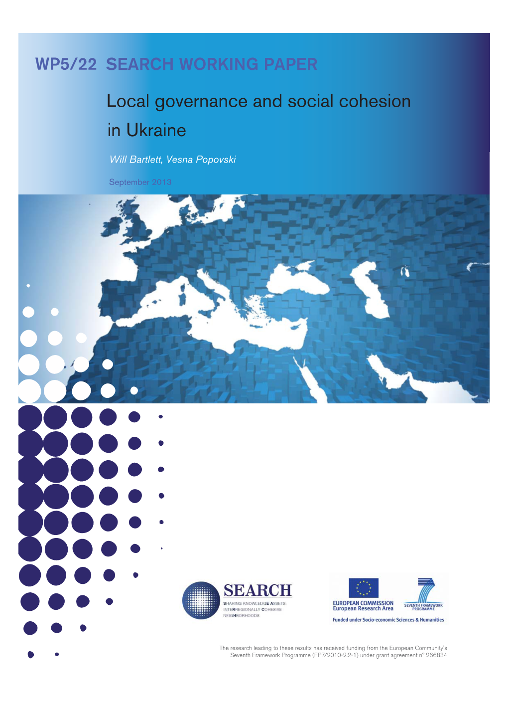 Local Governance and Social Cohesion in Ukraine