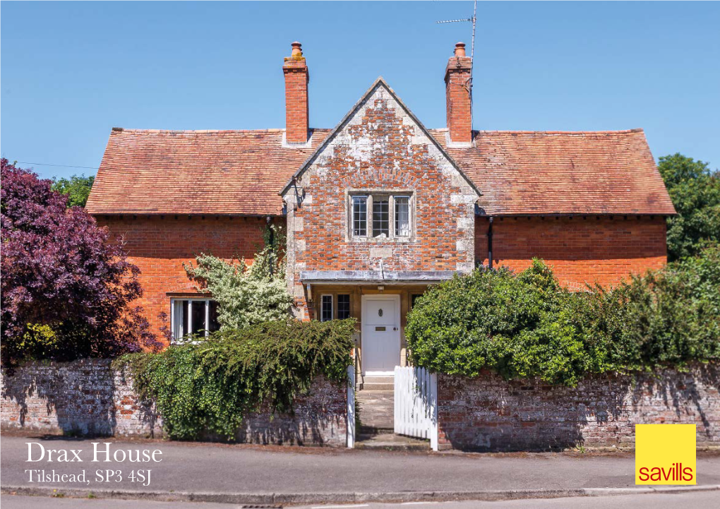 Drax House Tilshead, SP3 4SJ Drax House Tilshead, SP3 4SJ an Attractive Village House with Tudor Origins