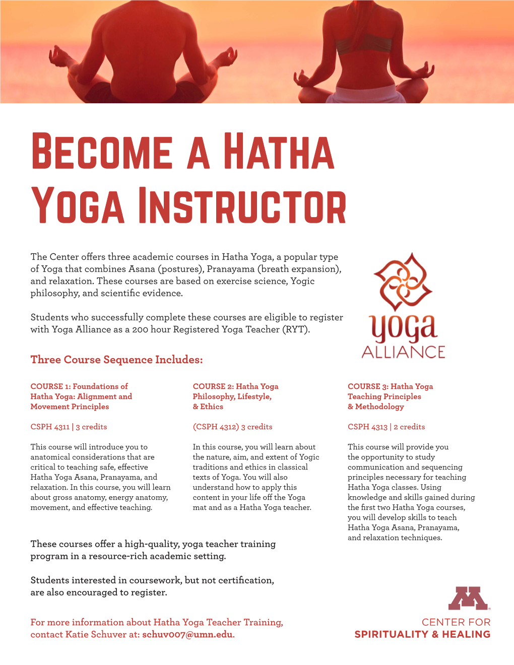 Hatha Yoga Instructor