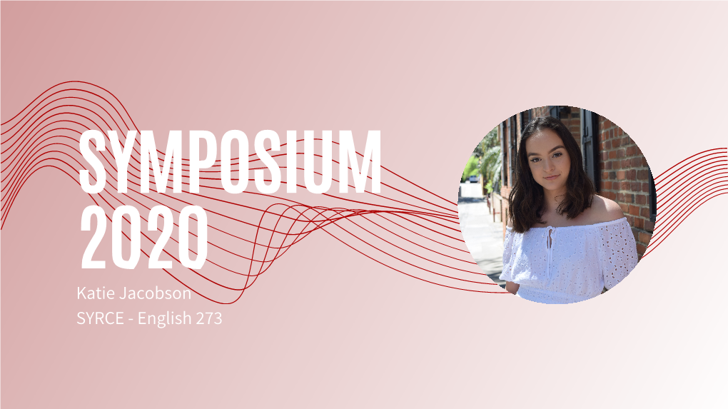 Symposium Project 2020