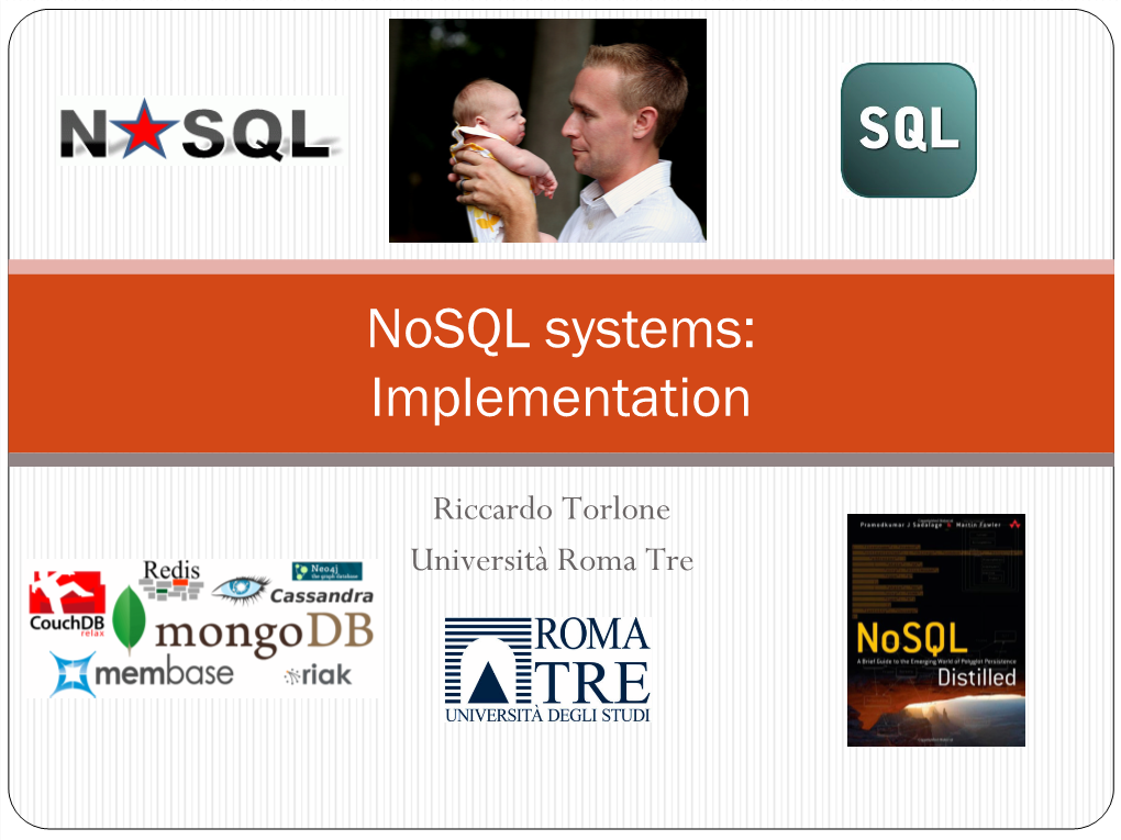 Nosql Systems: Implementation