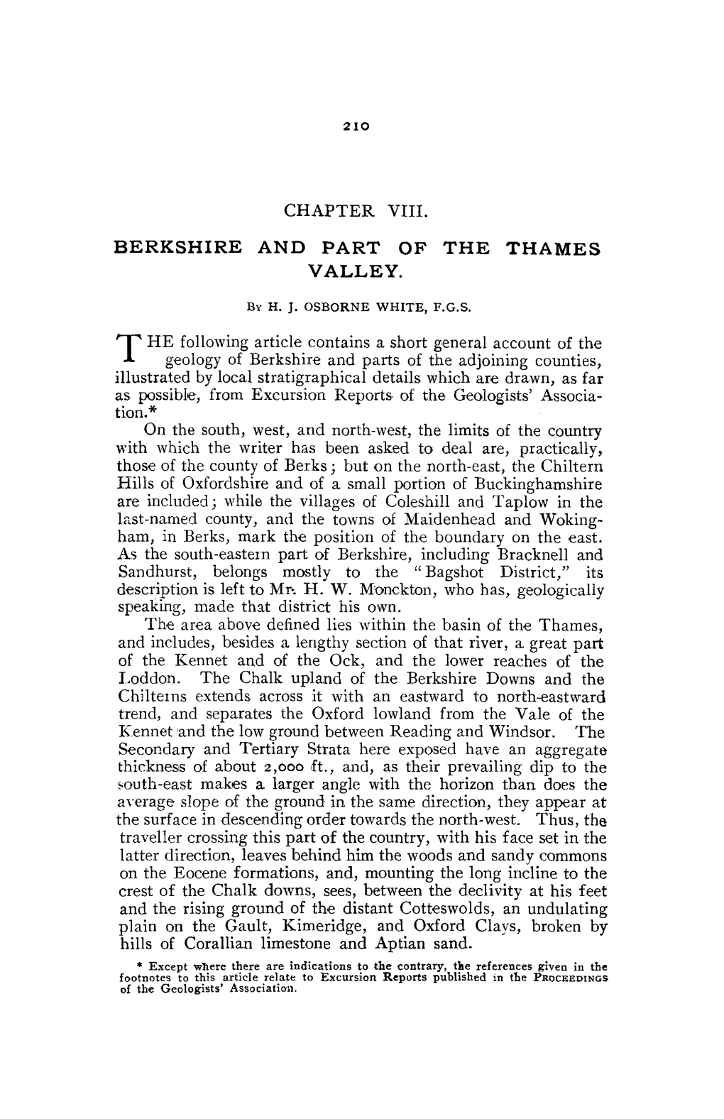 Chapter Viii. Berkshire and Part of the Thames Valley