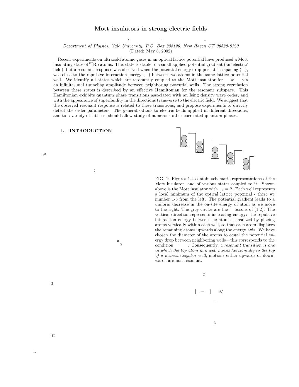 Mott Insulators in Strong Electric Fields