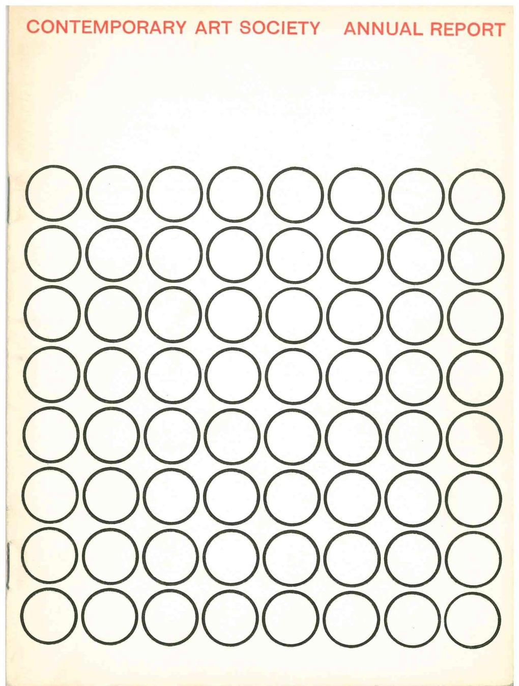 Contemporary Art Society Annual Report 1958-59 the Contemporary Art Society Tate Gallery, Millbank SW1