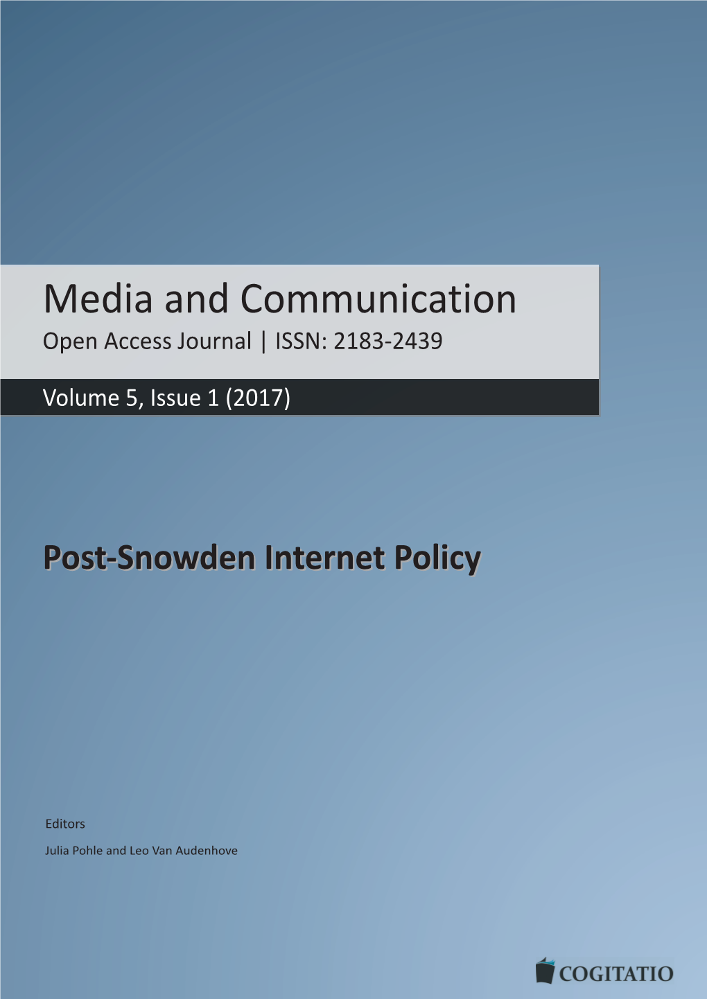 Media and Communication Open Access Journal | ISSN: 2183-2439