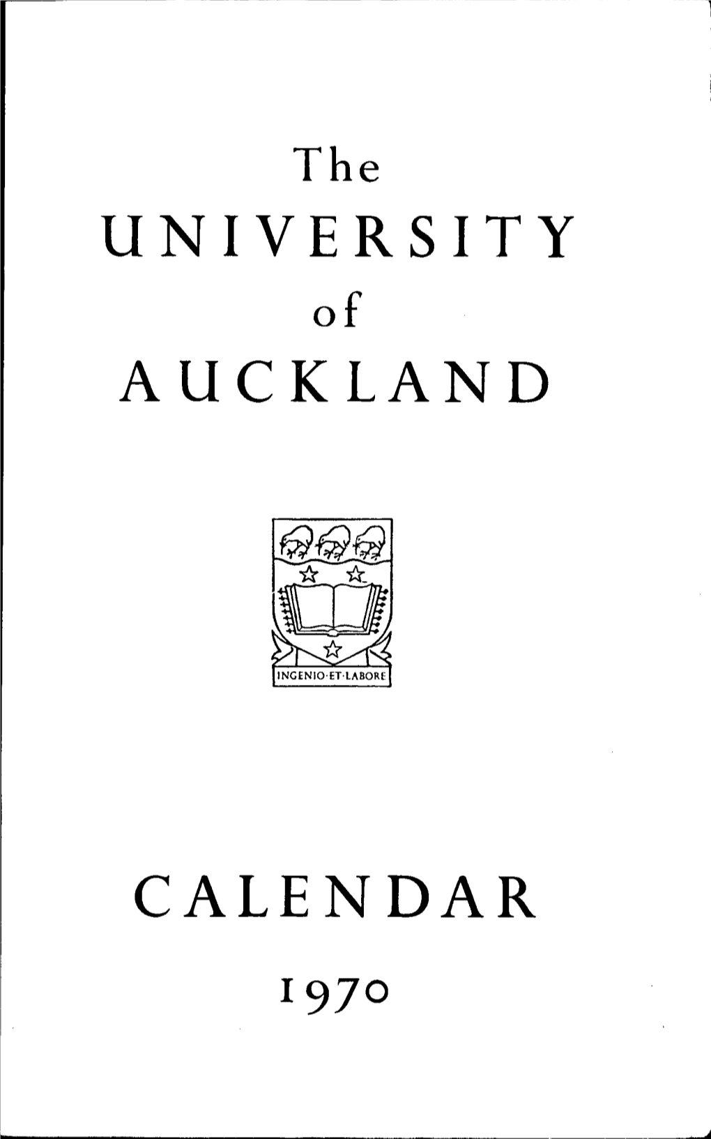 UNIVERSITY of AUCKLAND