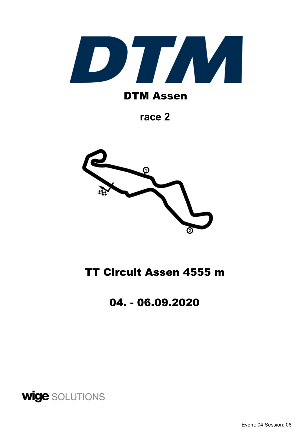 DTM Assen TT Circuit Assen 4555 M