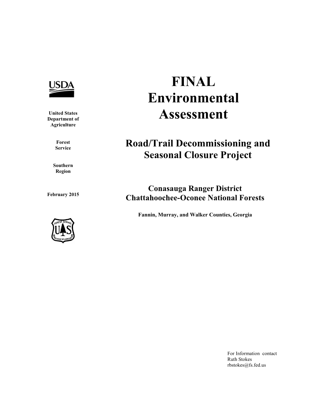 FINAL Environmental Assessment