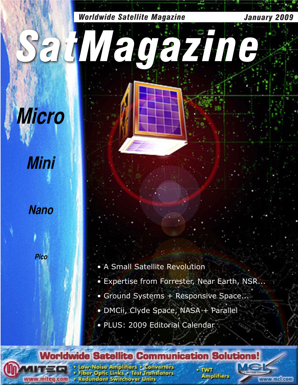 Worldwide Satellite Magazine January 2009 Satmagazine