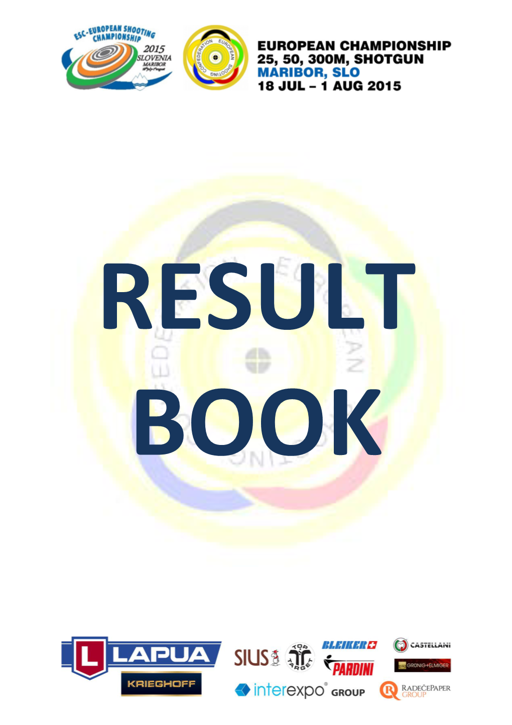 Results Book