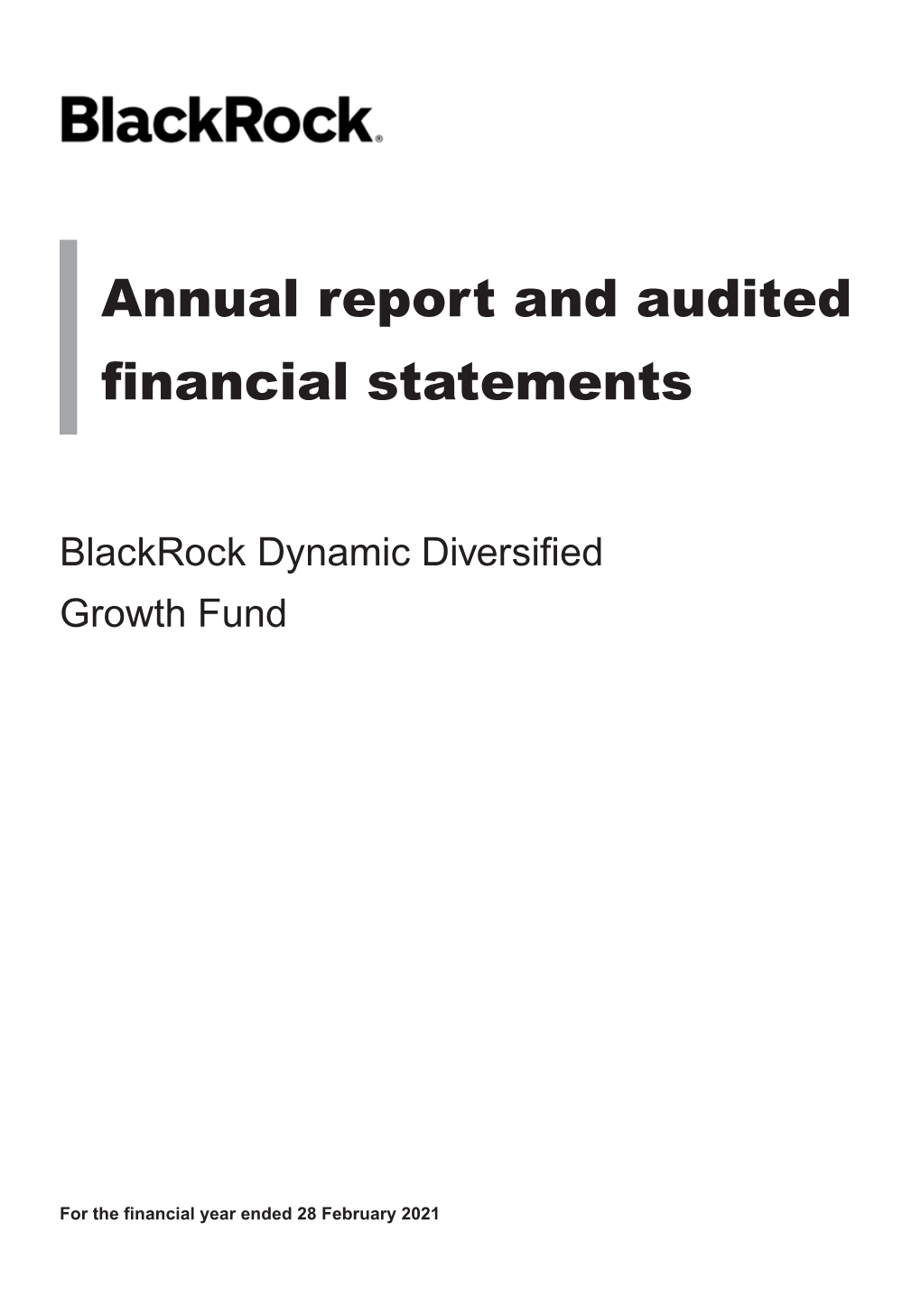 Blackrock Dynamic Diversified Growth Fund