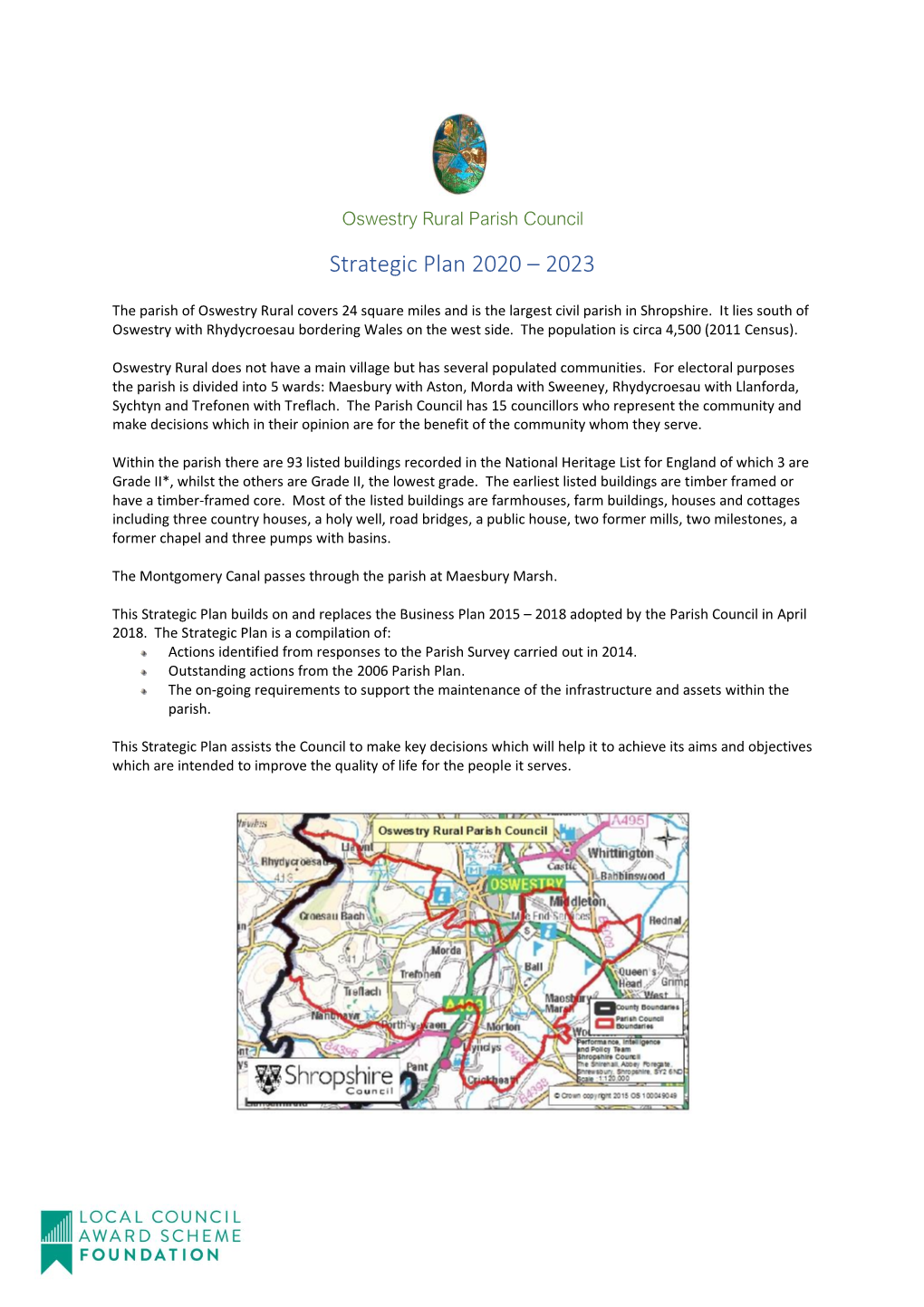 Strategic Plan 2020 – 2023