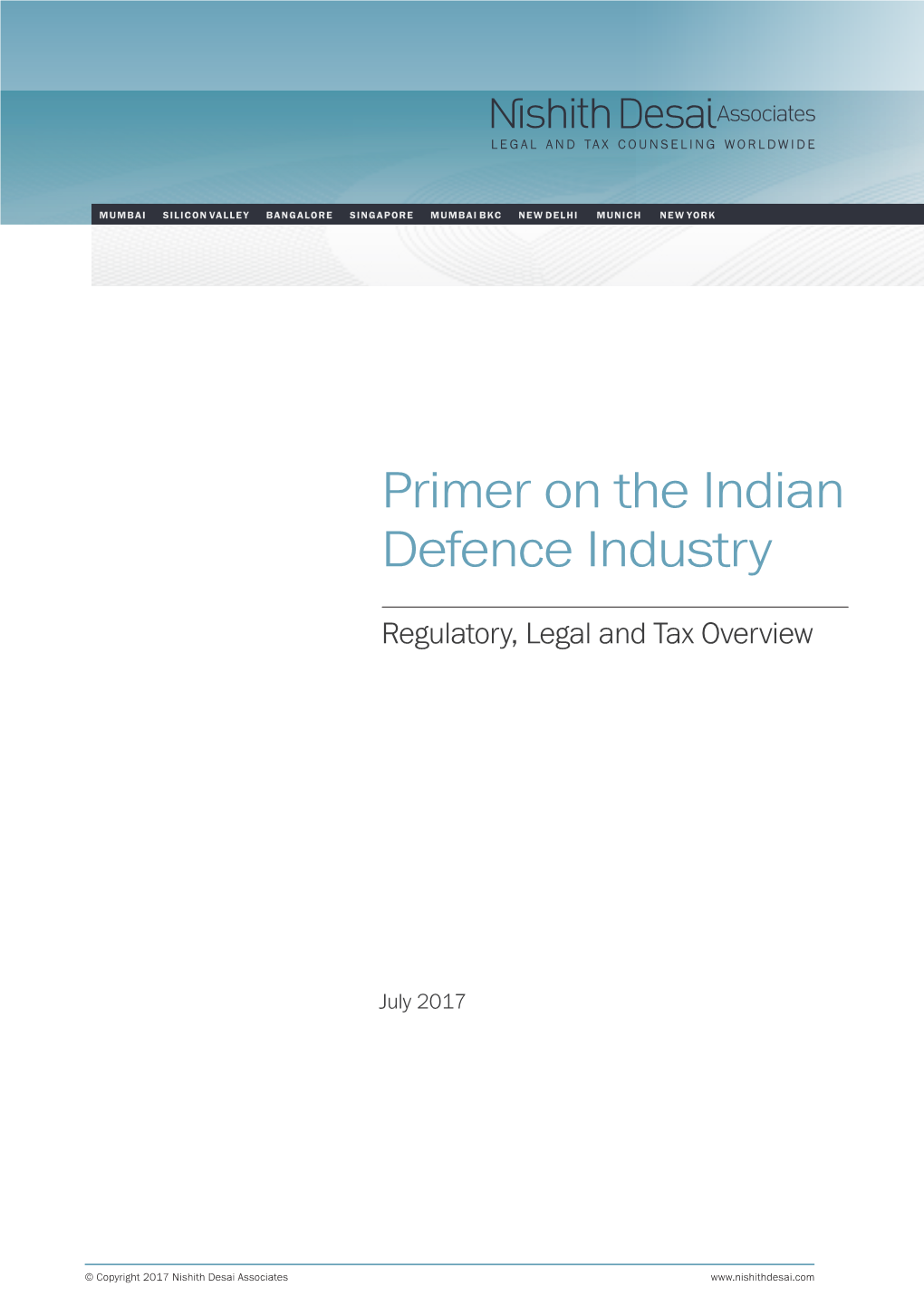 Primer on the Indian Defence Industry