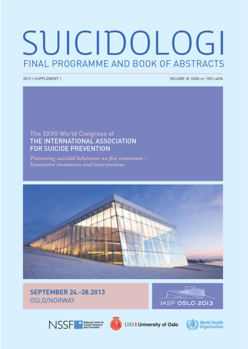 Book of Abstracts Contents