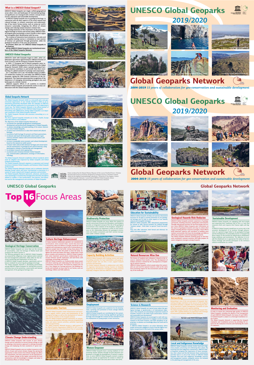 UNESCO Global Geoparks UNESCO Global Geoparks Celebrating Earth Heritage - Sustaining Local Communities