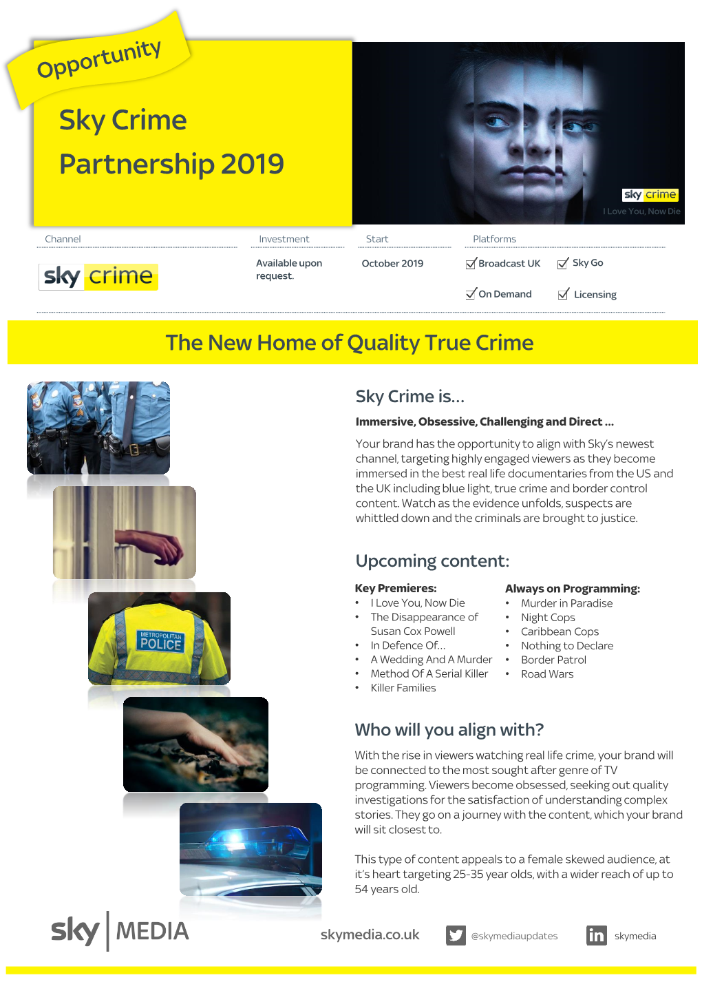 Sky Crime Partnership 2019